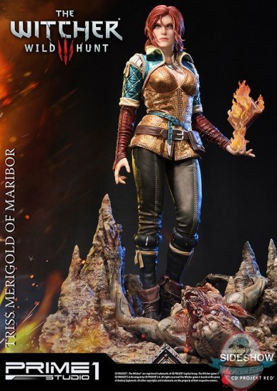 The Witcher 3 Wild Hunt Triss Merigold of Maribor Statue Prime 1 