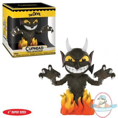 Vinyl Figure Cuphead : The Devil 6 inch Collectible by Funko