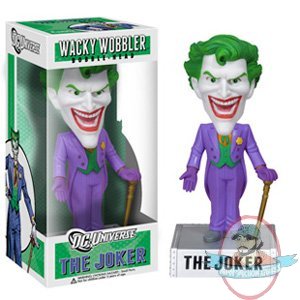 DC The Joker Bobble Head Bobblehead Wacky Wobbler by Funko 
