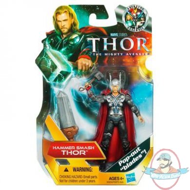 Thor The Mighty Avenger Hammer Smash Thor by Hasbro