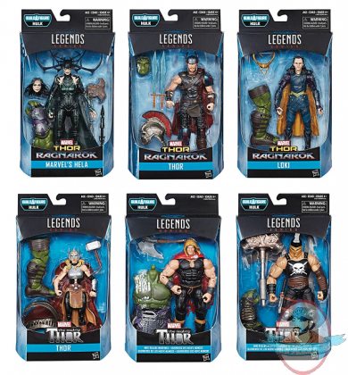 Marvel Thor Legends Case of 8 Action Figures by Hasbro