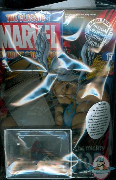 Marvel Eaglemoss Collectible Figurine and Magazine  #15 Thor