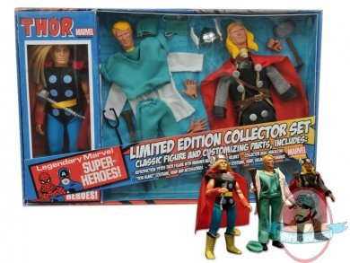 Thor 8" Retro Figure Set Limited Edition by Diamond Select
