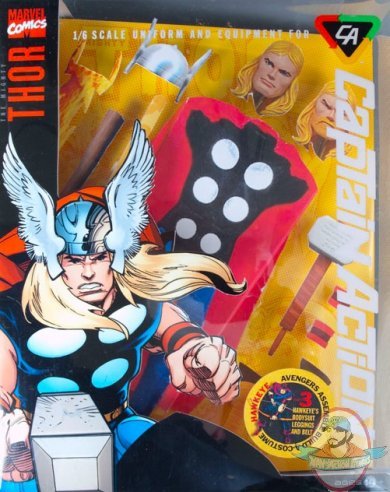 Captain Action Deluxe Costume Set Thor by Round Two