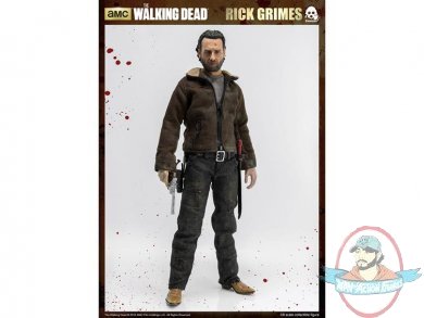 1/6 Scale The Walking Dead Rick Grimes Figure ThreeZero