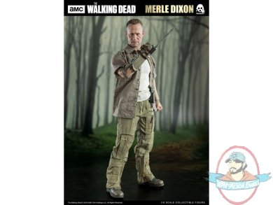 1/6 Scale Figure The Walking Dead Merle Dixon by Threezero