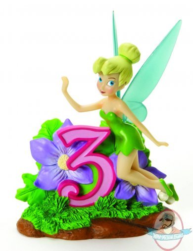 Disney Showcase Tinker Bell Tink by The Numbers Three Figurine 