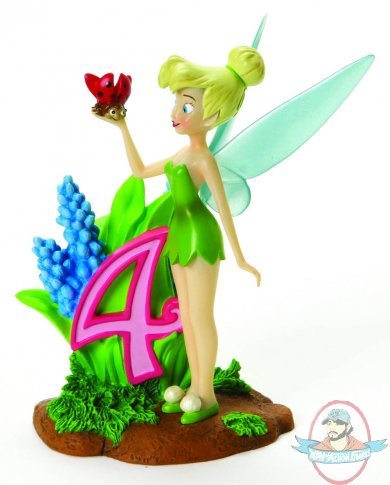 Disney Showcase Tinker Bell Tink by The Numbers Four Figurine 