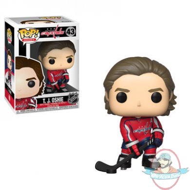 Pop! NHL Hockey Capitals T.J Oshie #43 Vinyl Figure by Funko