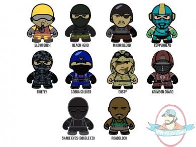 The Loyal Subjects X G.I Joe Mini Figures Case of 16 Pieces Series 2