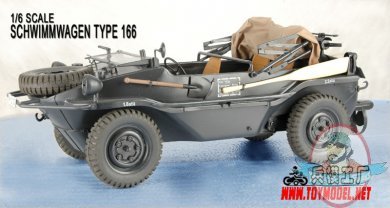 Toy Model 1/6 Scale Schwimmwagen Type 166