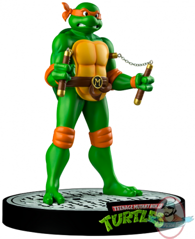Teenage Mutant Ninja Turtles Michelangelo 12" Statue Ikon Collectibles