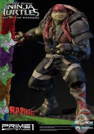 1/6 Teenage Mutant Ninja Turtles Raphael Polystone Statue Sideshow  