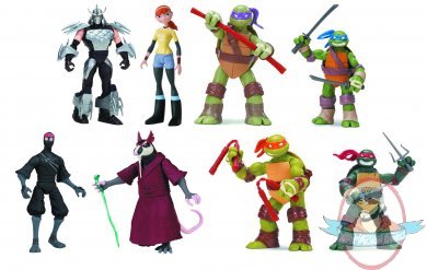 Teenage Mutant Ninja Turtles Basic Action Figure Case 2012 Playmates