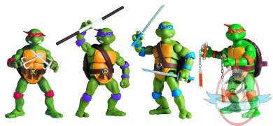 Teenage Mutant Ninja Turtles 6" Retro Collector's  Series 1 Case of 12