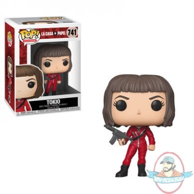 Pop! Television Money Heist Tokio #741 Vinyl Figure Funko