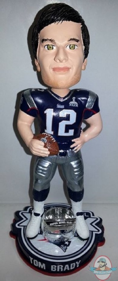 NFL Tom Brady New England Patriots Super Bowl XLIX Bobblehead lmt 2015