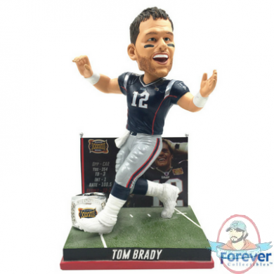 Forever Collectibles Tom Brady Second Super Bowl Win Bobblehead