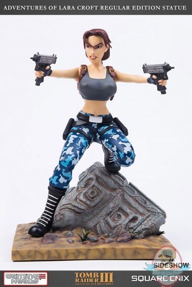 1/6 Scale Lara Croft Tomb Raider III Statue Gaming Heads 