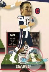 Forever Collectibles Tom Brady Third Super Bowl Win Bobblehead