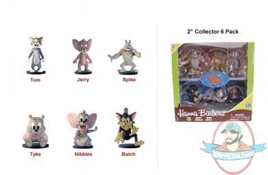 Hanna-Barbera Tom & Jerry 2" Collector 6 Pack by Jazwares