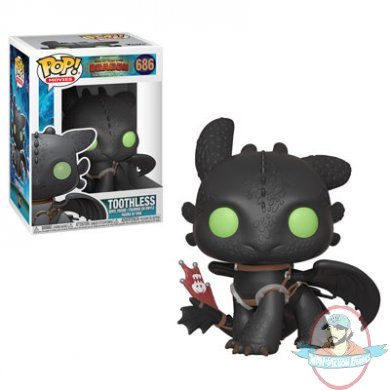 Pop! Movies: How to Train Your Dragon Series 3 Toothless #686 Funko Pop! Movies: How to Train Your Dragon Series 3 Toothless #686 Funko