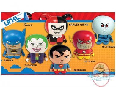 Dc Comics UNKL 3" Vinyl Figure Set of 6 by Toynami