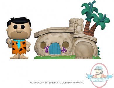 Pop! Town Flintstones: Flintstone's Home Figures Funko