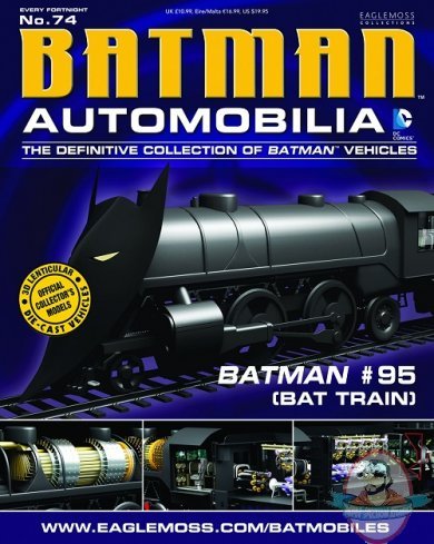 Dc Batman Automobilia Figurine #74 Batman #95 Train Eaglemoss