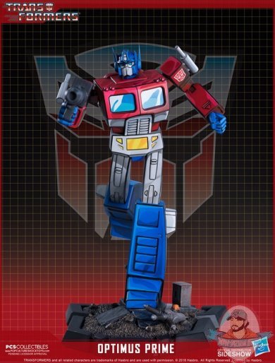 Transformers Optimus Prime Classic Scale Statue Pop Culture Shock