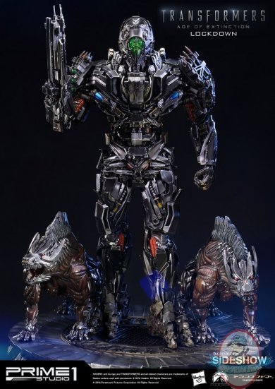 Transformers Age of Extinction Lockdown Polystone Statue       