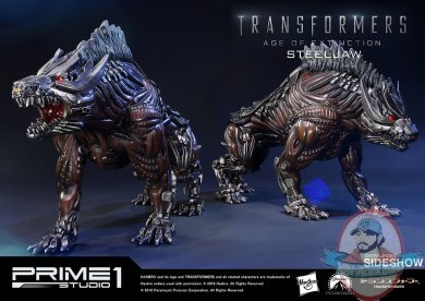 Transformers Age of Extinction Polystone Statue Steeljaw 