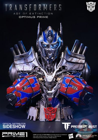 Transformers Age of Extinction Optimus Prime Bust Prime 1 Studio