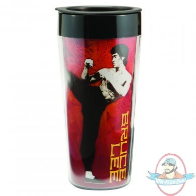 Bruce Lee 16oz Plastic Travel Mug