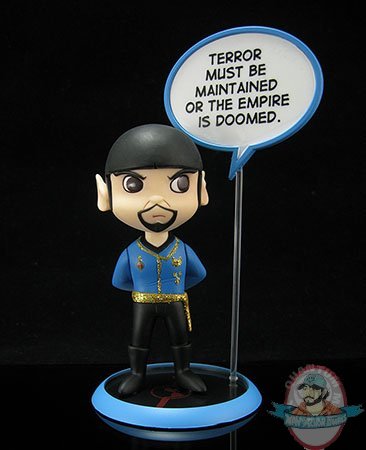 Star Trek Trekkies Mirror Spock Q-Pop Figure Quantom Mechanix