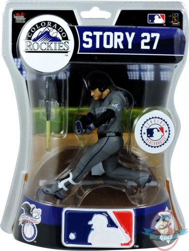 Trevor Story Colorado Rockies 2016 MLB Figure Imports Dragon 