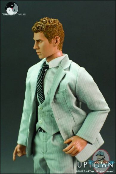 1/6 Scale Uptown Suit Light Grey for 12 inch Figures by Triad Toys
