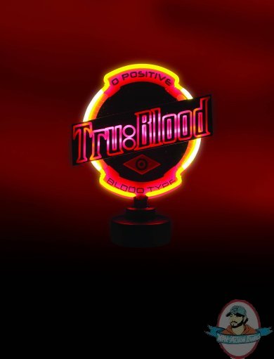 True Blood Tru Blood Beverage Label Neon Sign