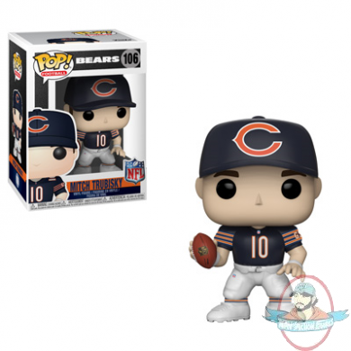 POP! NFL Chicago Bears Mitch Trubisky #106 Vinyl Figure Funko