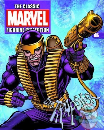 Classic Marvel Fig Coll Magazine #186 Trapster Eaglemoss