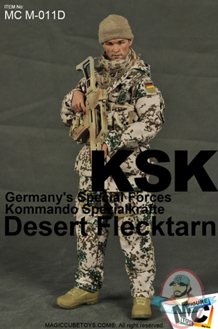 1/6 KSK Germany's Special Forces Kommando Spezialkrafte Desert Fleckta