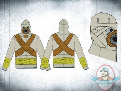  Star Wars Tusken Raider Costume Hoodie LG/XL