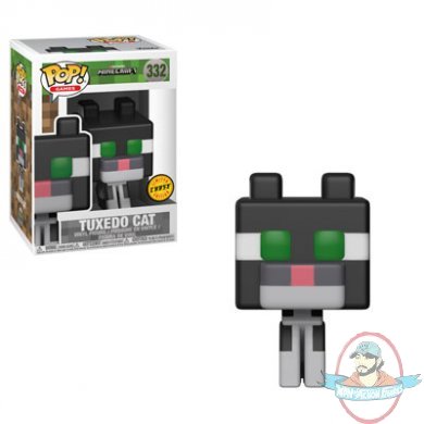 POP! Games Minecraft Tuxedo Cat Chase #332 Vinyl Figure Funko