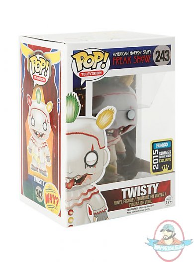 SDCC Pop! Tv American Horror Story Freak Show Twisty Funko