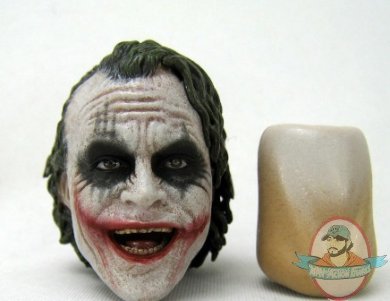 1/6 Scale Smiling Joker Head + Neck Joint HeadSculpt 