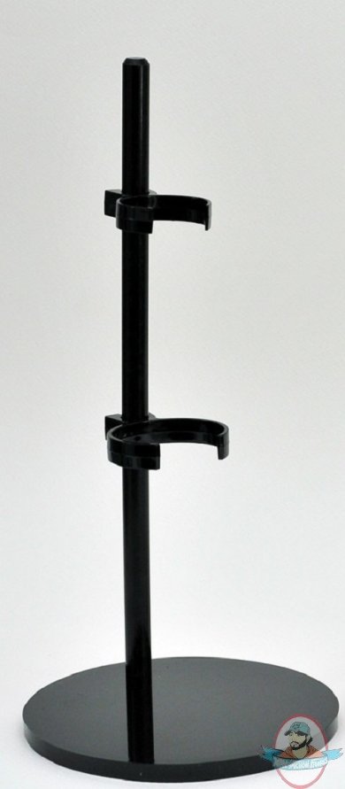 Adjustable Figure Model Kit Plastic Display Stand Black 1/6 1/10 scale