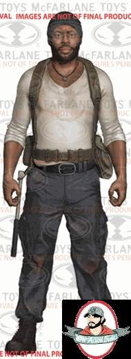 The Walking Dead Tv Series 5 Tyreese Action Figures by McFarlane