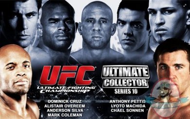 Round 5 UFC Ultimate Collector Series 10 Action Figures Case of 8