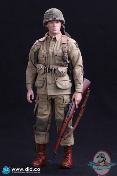 1/6 Scale 101st Airborne Division-Ryan 12 inch Figure by DiD USA