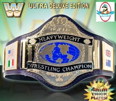 WWE Ultra Deluxe 1986 World Championship Replica Belt